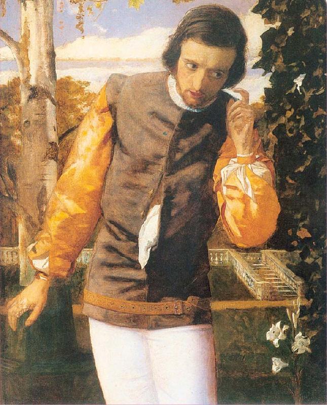 Arthur Devis Benedick in the Arbor